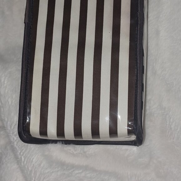 rare HB 1895 Henri Bendel Rectangle Cosmetics bag Make up - Picture 3 of 10